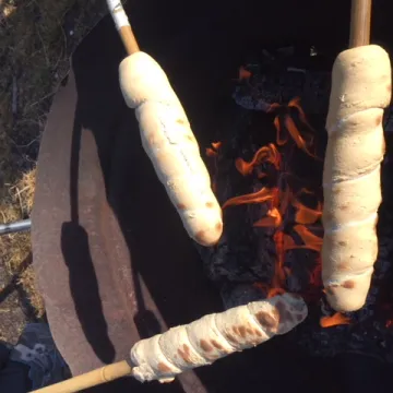 Høst_bålpanne_pinnebrød