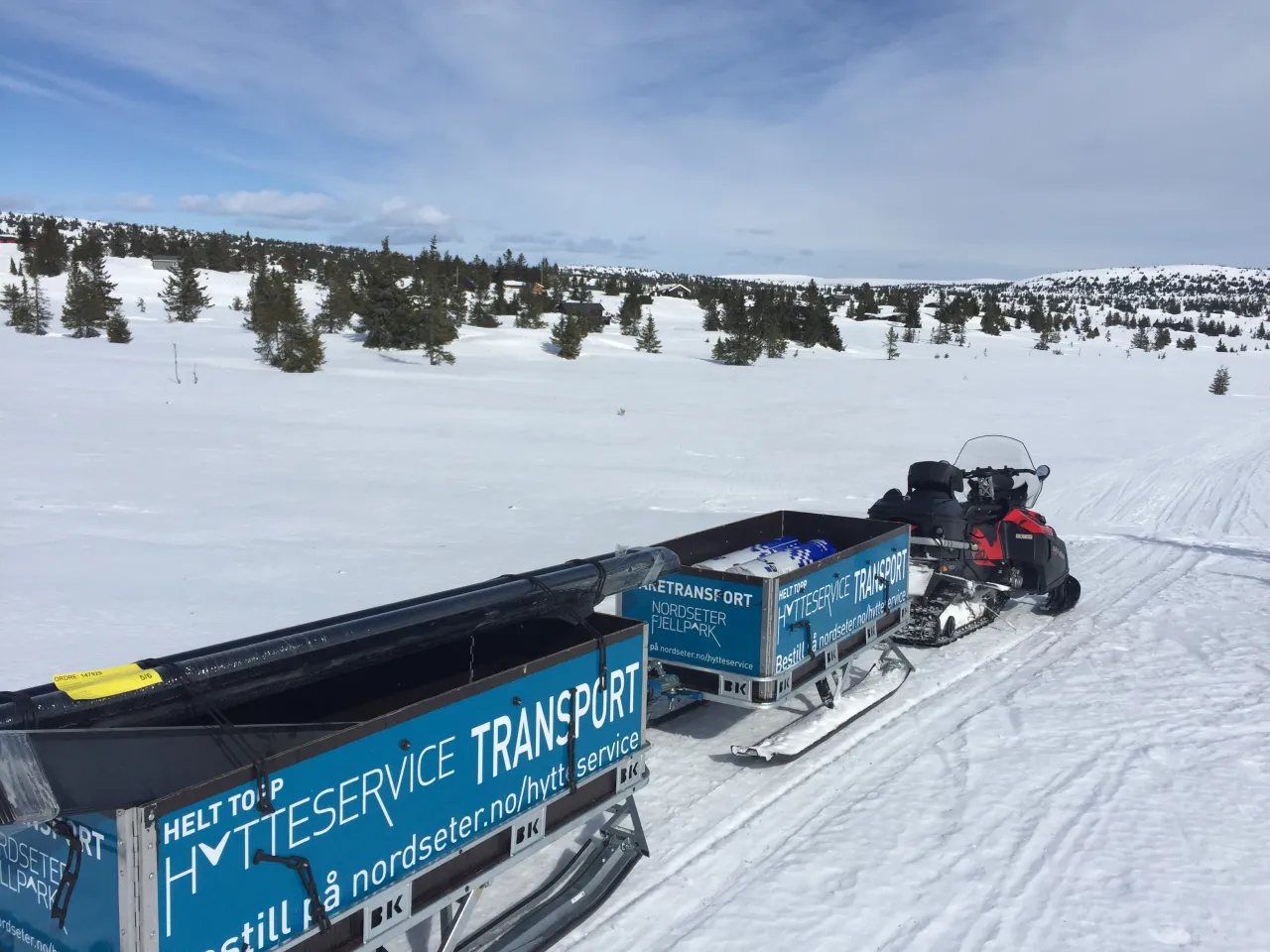 Vinter Scootertransport