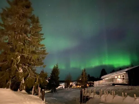 Vinter Nordlys over HG11